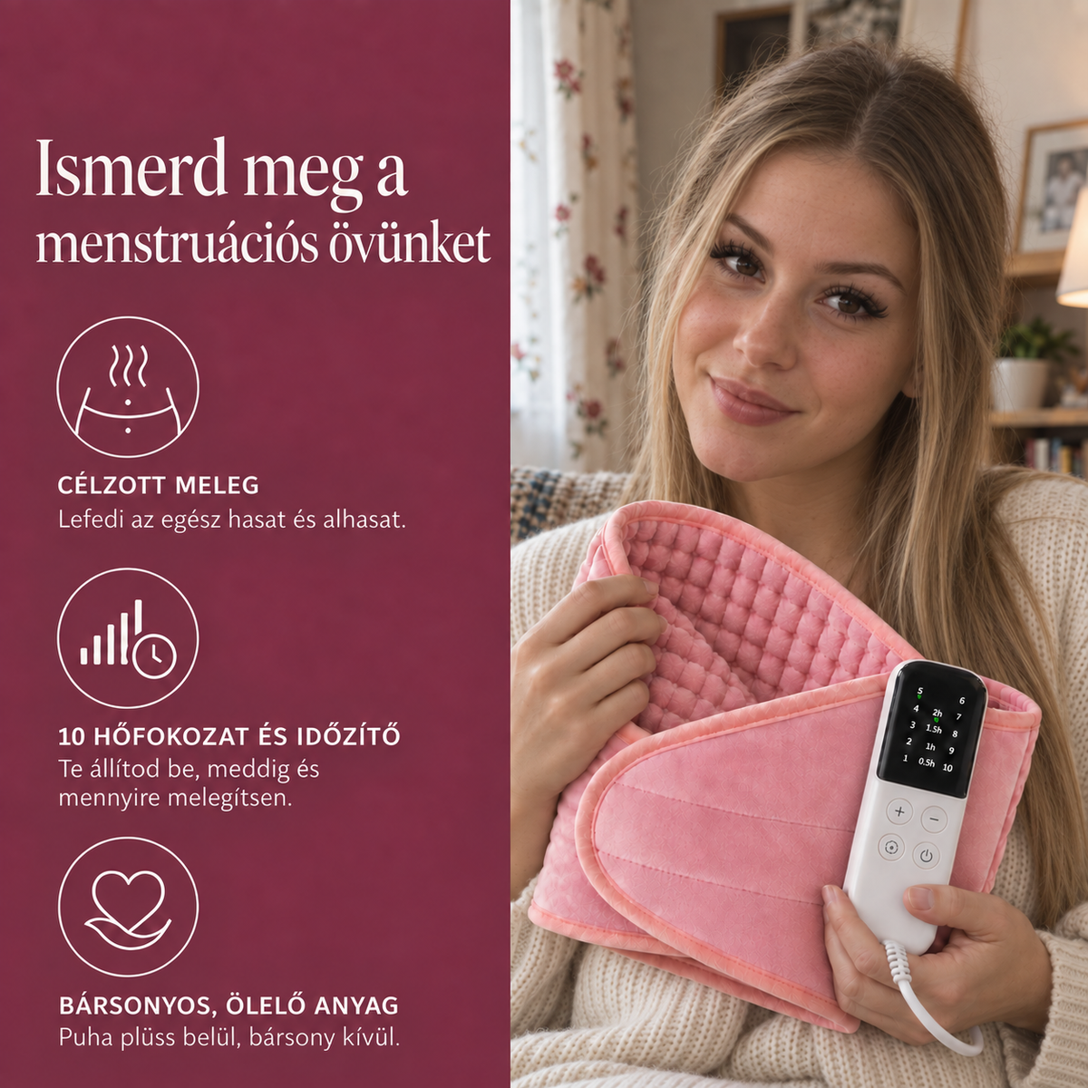 MiraBelle™ Menstruációs Öv