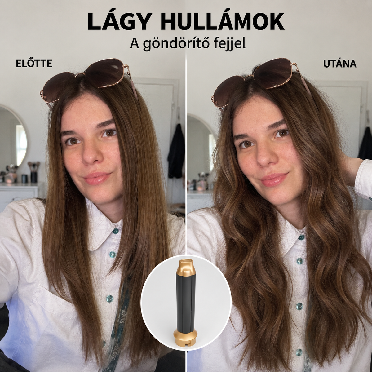 MiraBelle™ LuxeWave 5 az 1-ben hajformázó