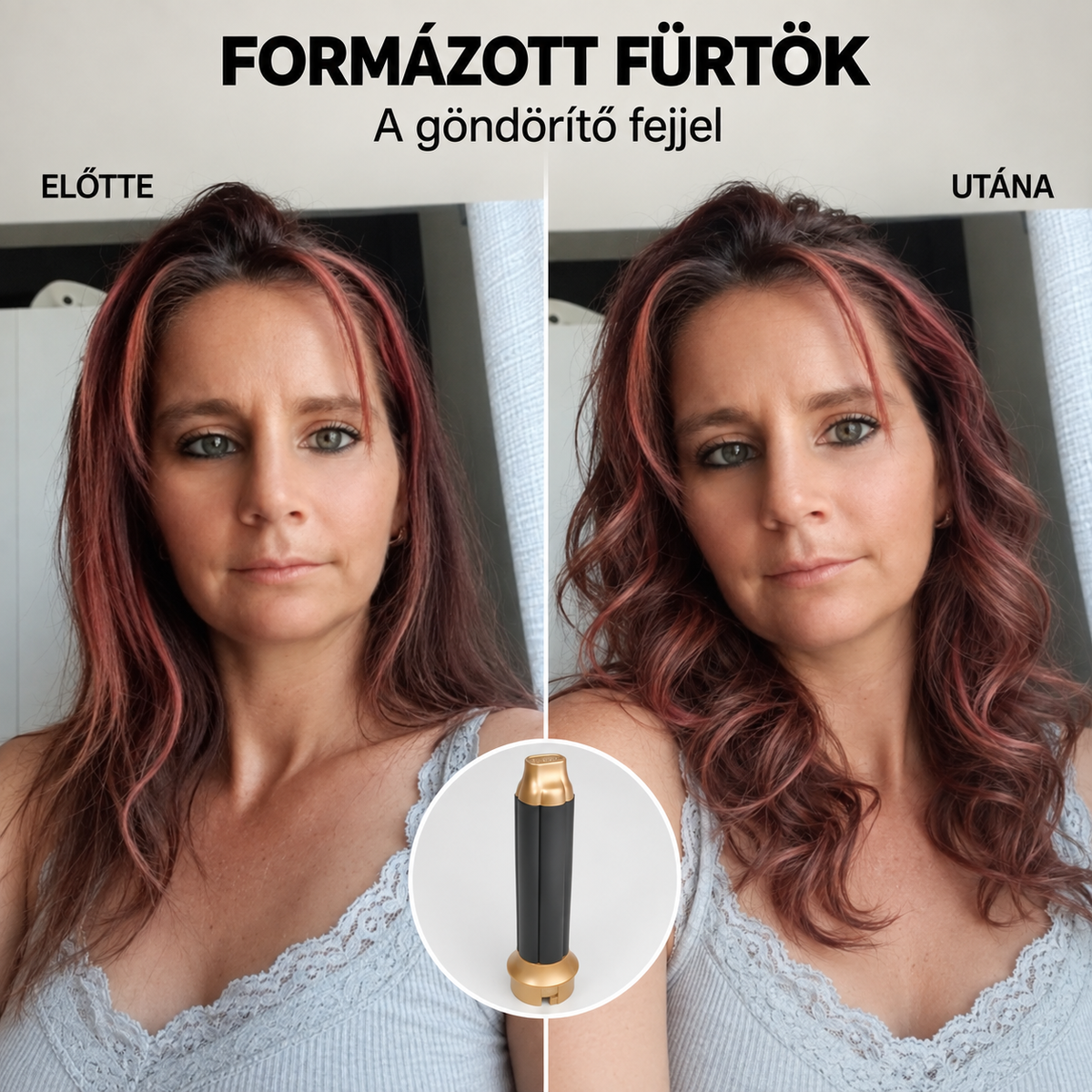 MiraBelle™ LuxeWave 5 az 1-ben hajformázó