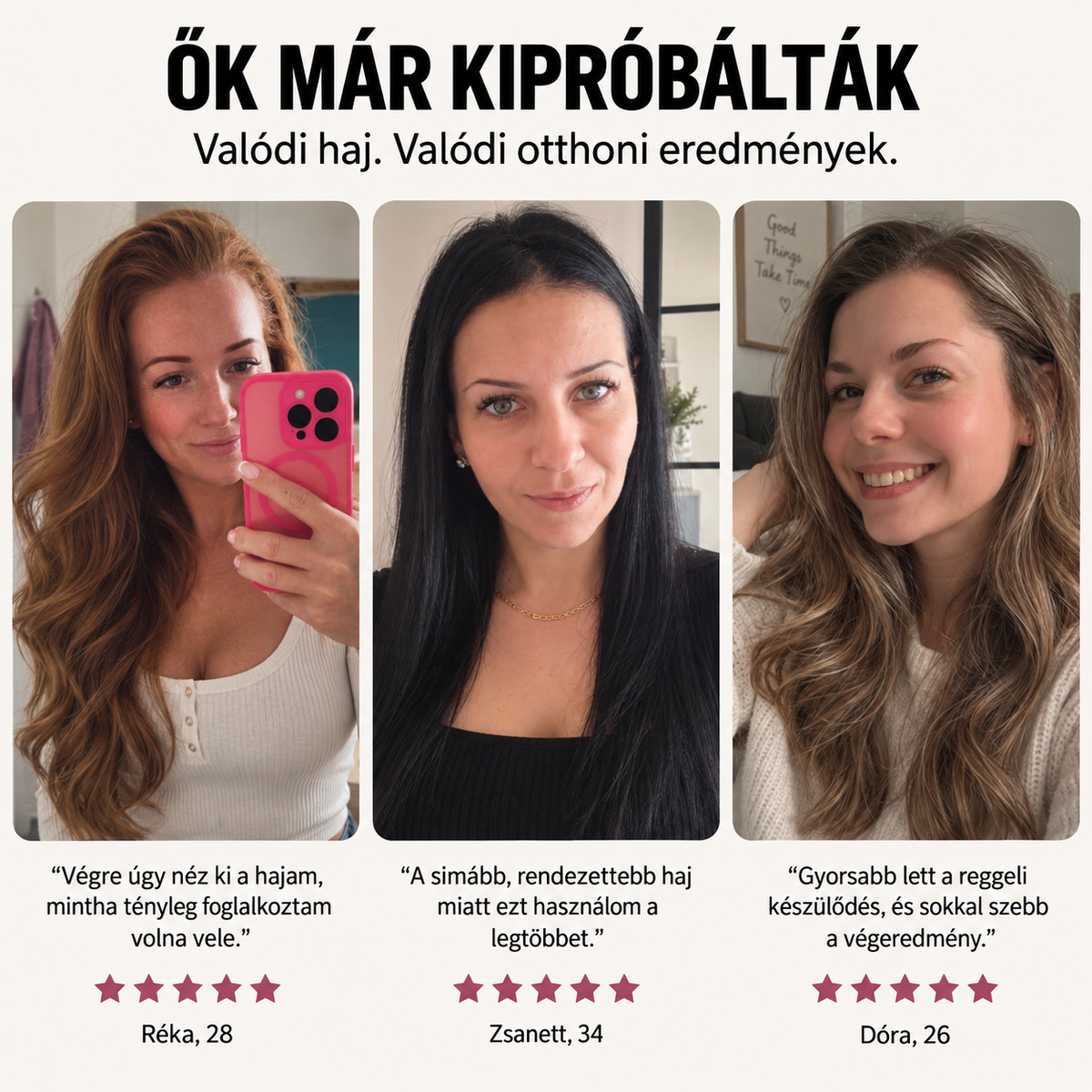 MiraBelle™ LuxeWave 5 az 1-ben hajformázó