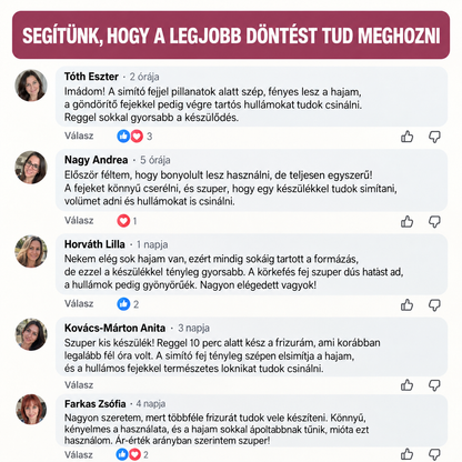 MiraBelle™ LuxeWave 5 az 1-ben hajformázó