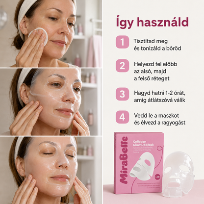 MiraBelle™ Koreai bio kollagén maszk