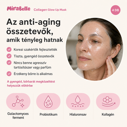 MiraBelle™ Koreai bio kollagén maszk
