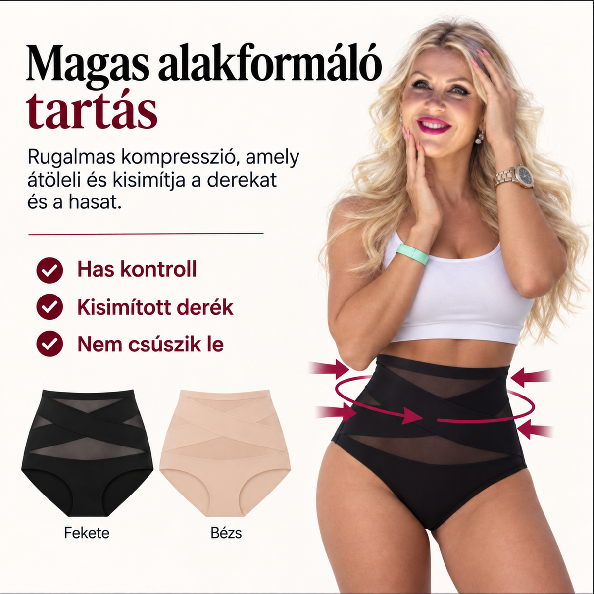 MiraBelle™  Has- és Derékformáló Bugyi
