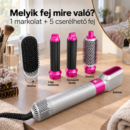 MiraBelle™ LuxeWave 5 az 1-ben hajformázó
