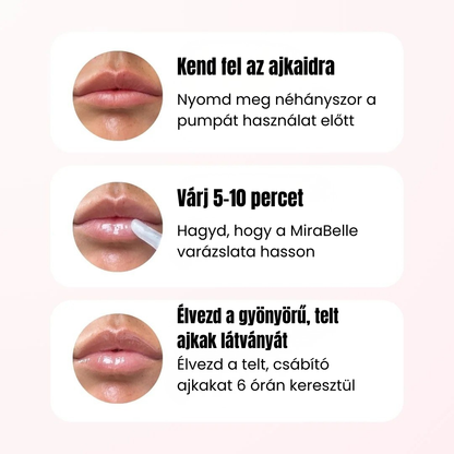 MiraBelle – BotoxLips Szájfény (Fájdalom És Csípő Érzés Nélkül Dúsítja Ajkaid)